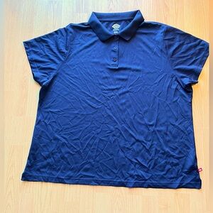 Dickies Navy Blue Short Sleeve Polo